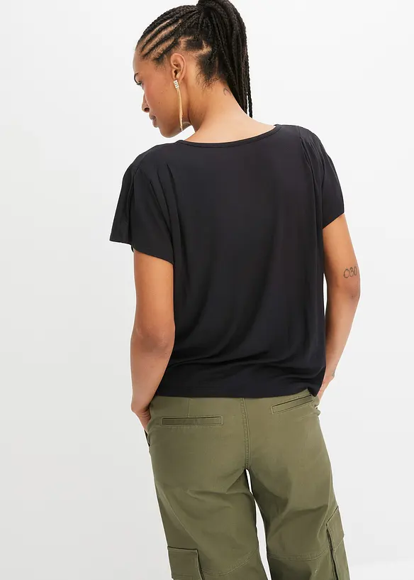 T-Shirt aus softer Viskose, bonprix