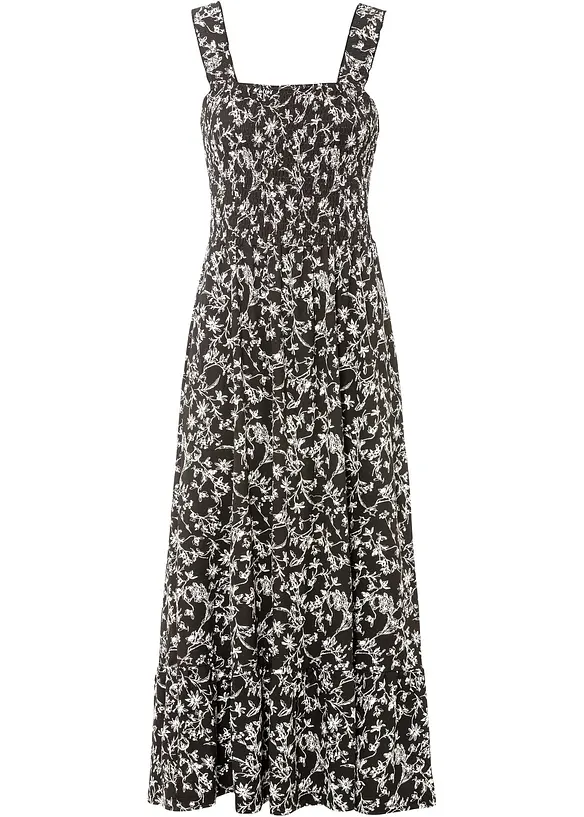 Trägerkleid aus Viskose-Mix, bonprix