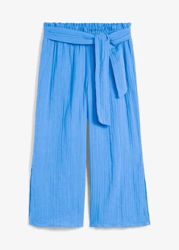 Strand Musselin 3/4-Hose, bonprix