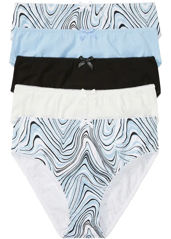Lot de 5 slips Maxi coton, bonprix