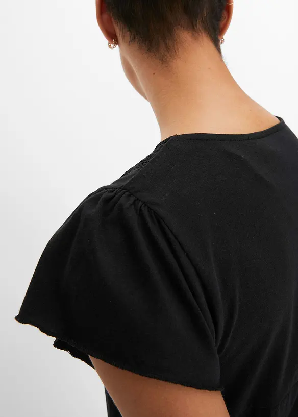 Shirt in Viskose-Baumwoll-Mix, bonprix