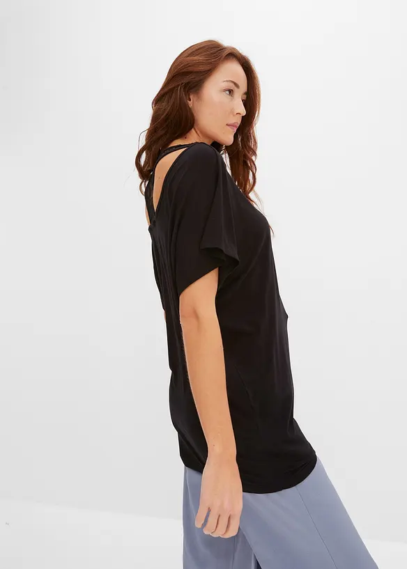 T-shirt en viscose extensible, bonprix