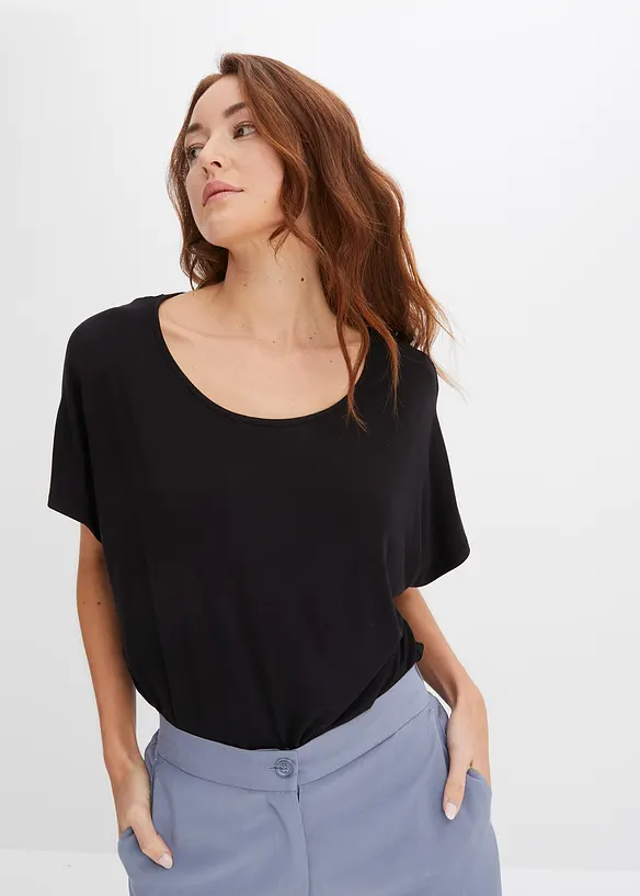 T-shirt en viscose extensible, bonprix