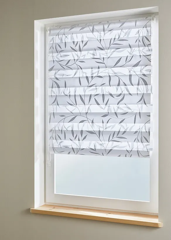 Doppelrollo mit Glanz Druck, bonprix