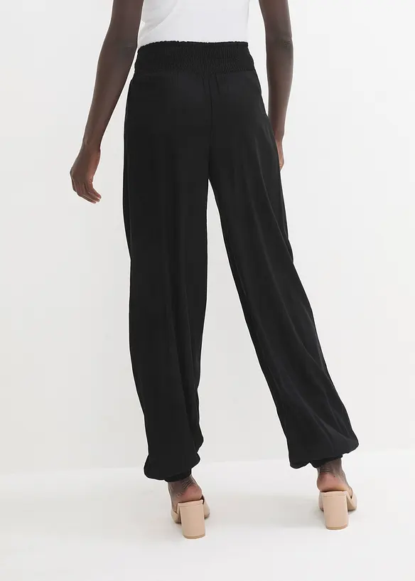 Ballonhose aus flie&szlig;ender Viskose, bonprix