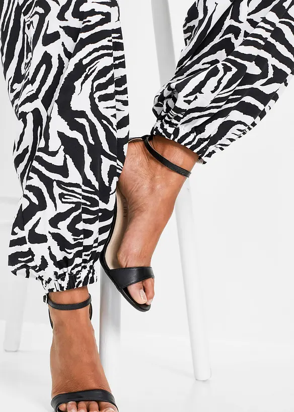 Palazzo-Hose aus fließender Viskose, bonprix
