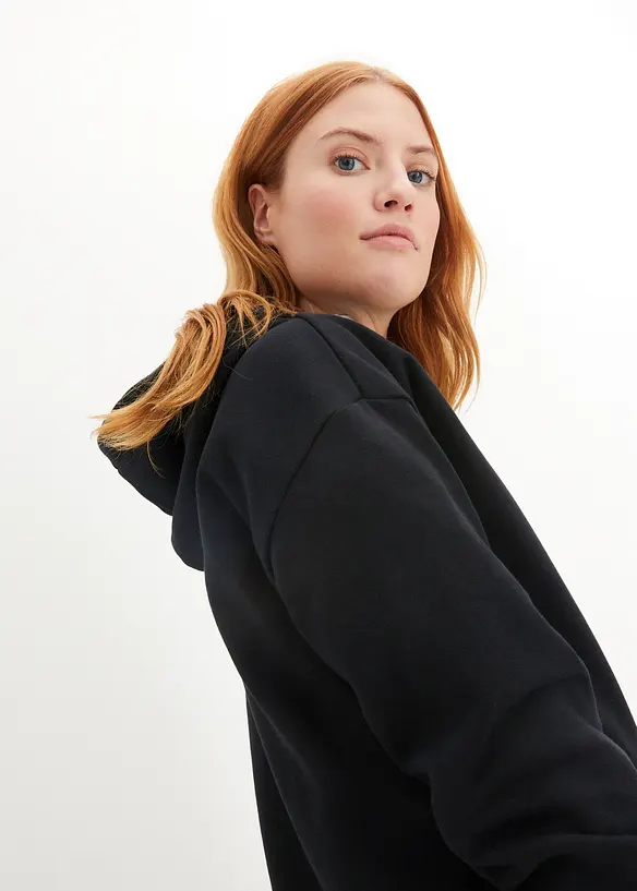 Sweat à capuche, oversize, bonprix