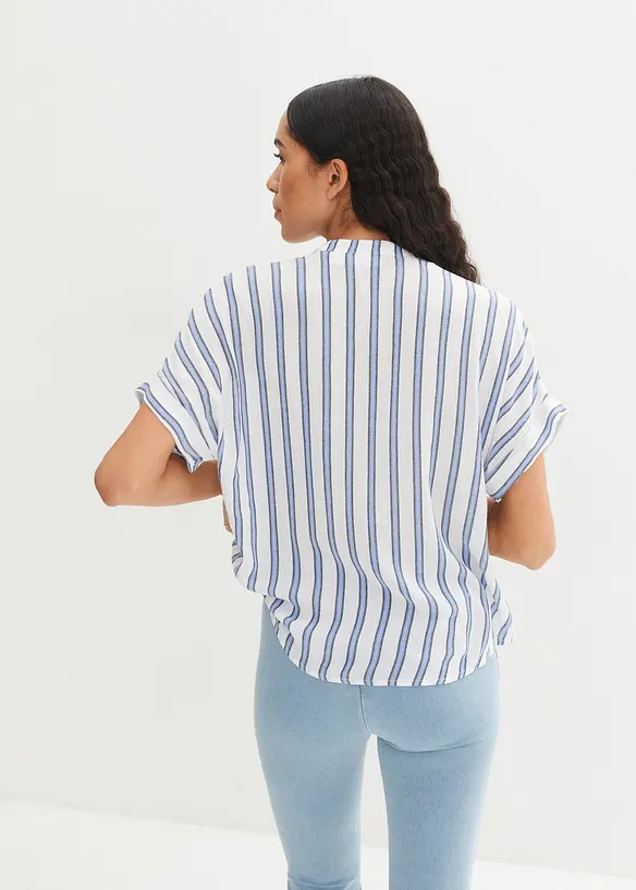 Chemisier fluide en cr&eacute;pon de viscose, bonprix