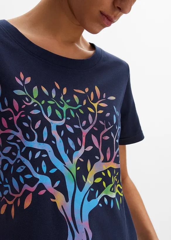Bedrucktes T-Shirt aus Bio-Baumwolle, bonprix