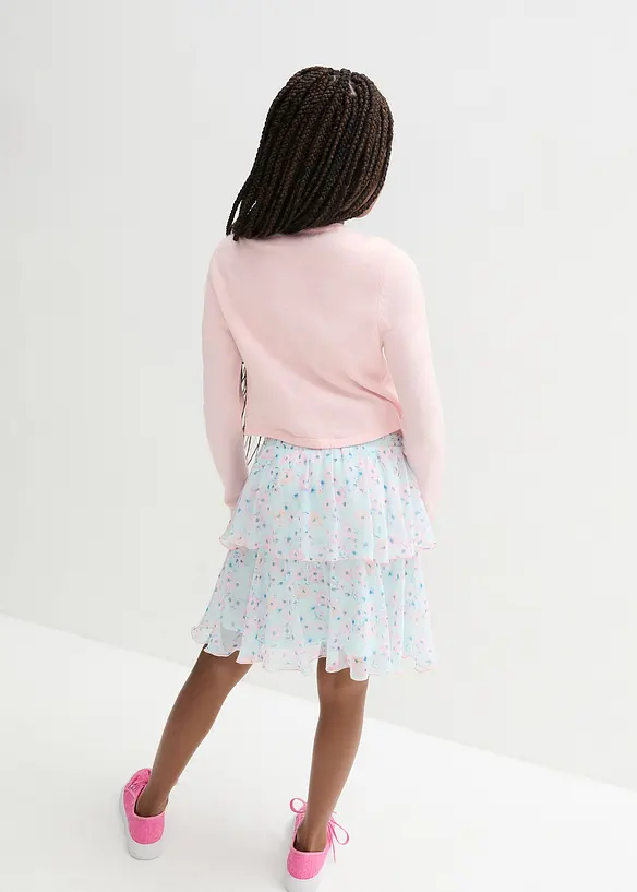 Boléro festif en maille pour fille, bonprix
