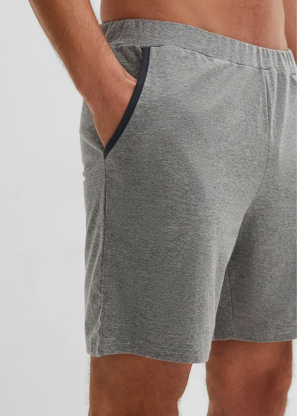 Pyjamahose kurz (2er Pack), bonprix
