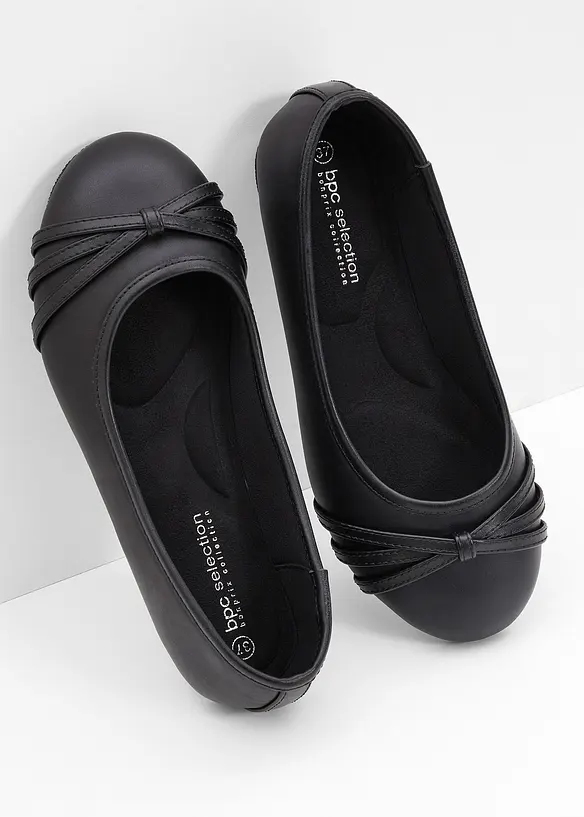 Komfort Ballerina in bequemer Weite, bonprix