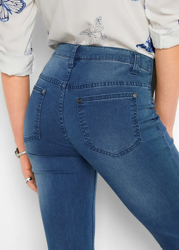 Jean à taille élastiquée, bonprix