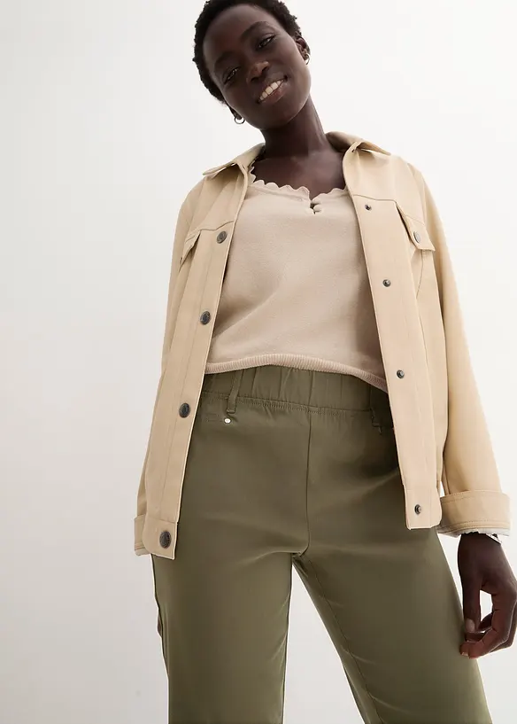 Corsaire extensible à taille élastiquée, bonprix