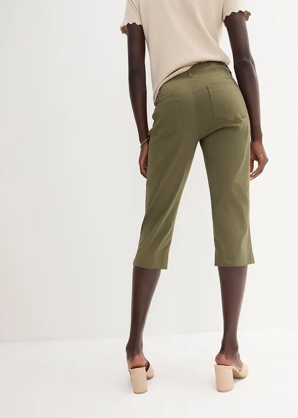 Corsaire extensible à taille élastiquée, bonprix