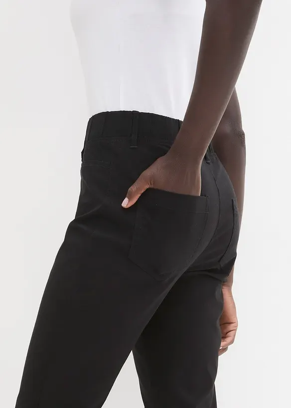 Stretchcapri mit Schlupfbund, bonprix