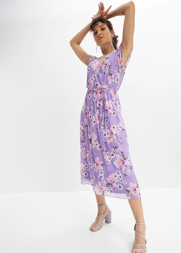Midikleid aus Mesh, bonprix