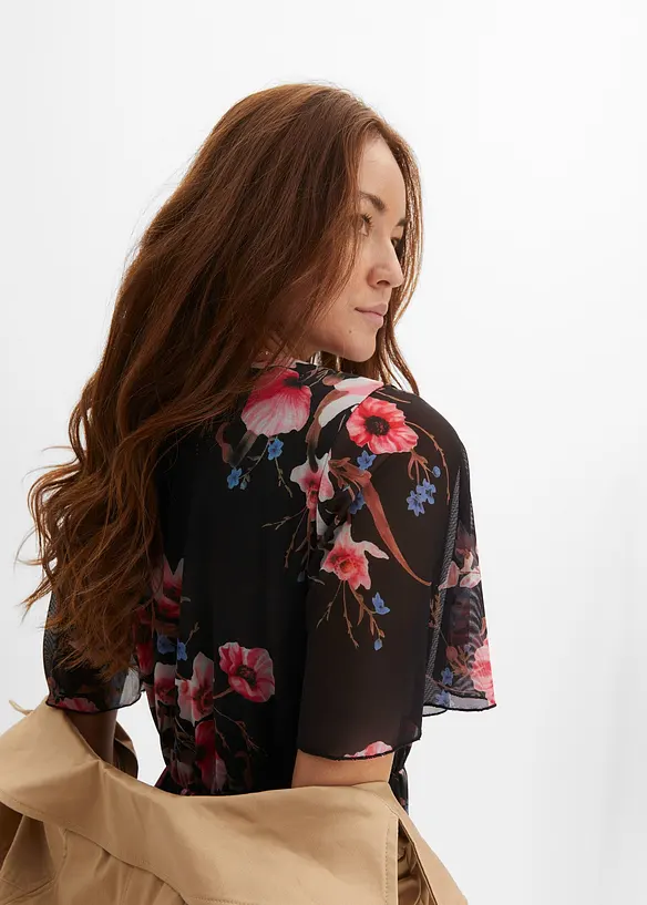 Minikleid aus Mesh, bonprix