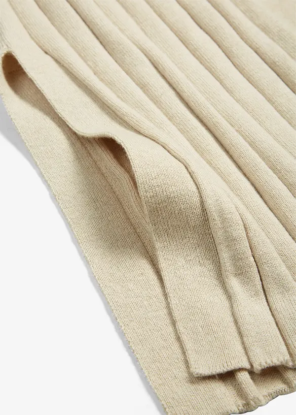 Strickmantel mit Seidenanteil, bonprix