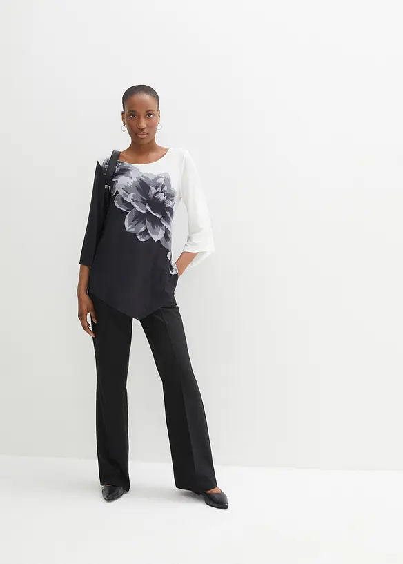 Tunique en jersey imprim&eacute;, bonprix