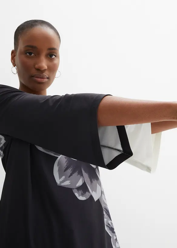 Tunique en jersey imprim&eacute;, bonprix