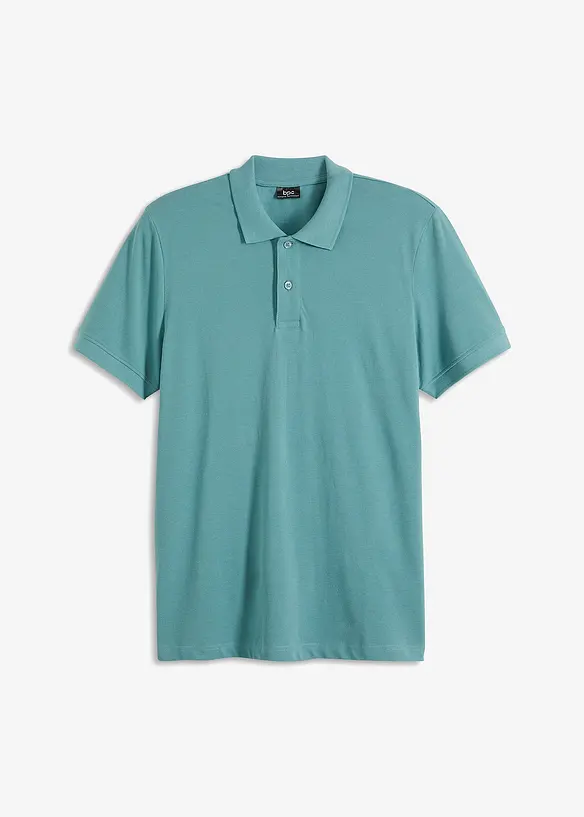 Piqué-Poloshirt aus reiner Bio-Baumwolle, bonprix