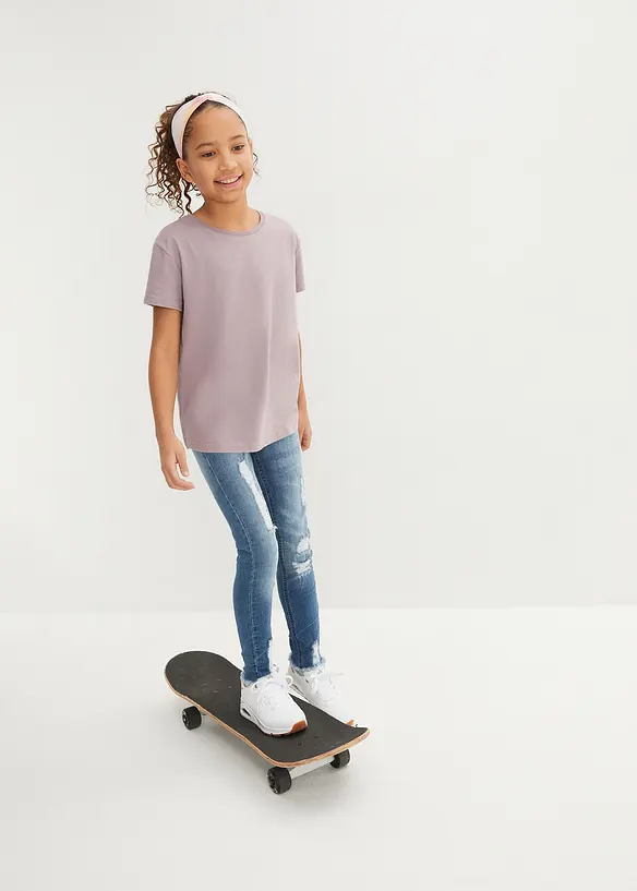 T-Shirt aus reiner Bio Baumwolle (3er Pack), bonprix