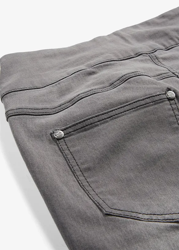 Straight-Jeans Mid Waist, Super Stretch mit Bequembund, bonprix