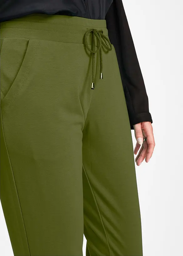 Pantalon jogger en viscose mélangée, bonprix