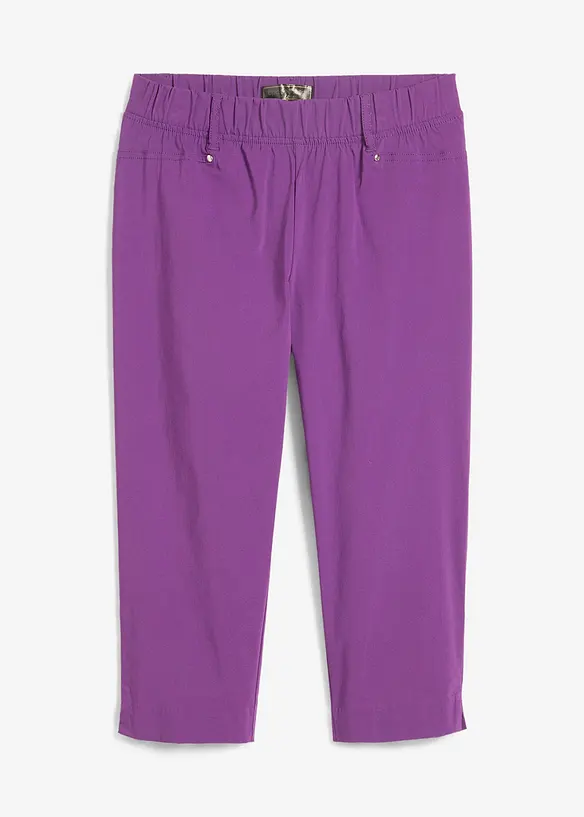 Stretchcapri mit Schlupfbund, bonprix