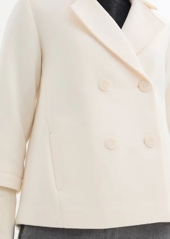 Cabanjacke mit Strickärmeln, bonprix