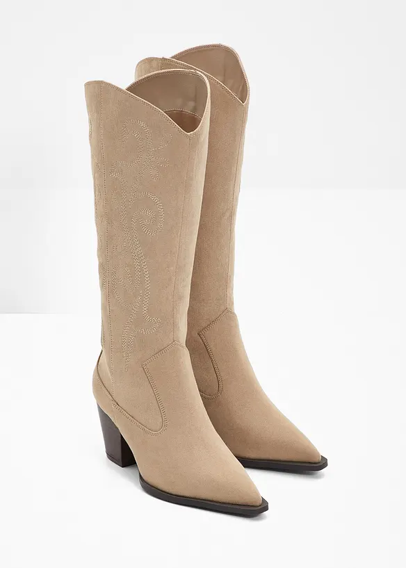 Bottes esprit santiags, bonprix