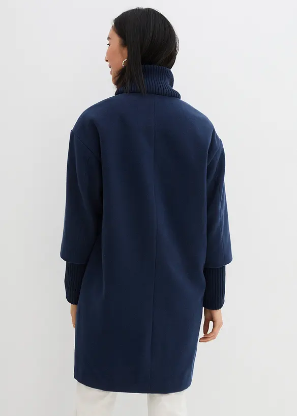 Manteau court aspect laine, bonprix