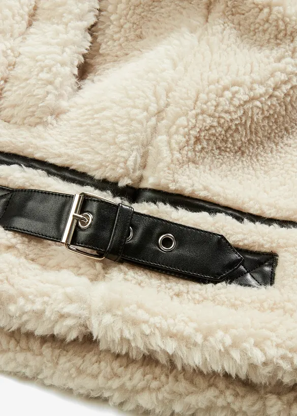 Lammfellimitat-Jacke, bonprix