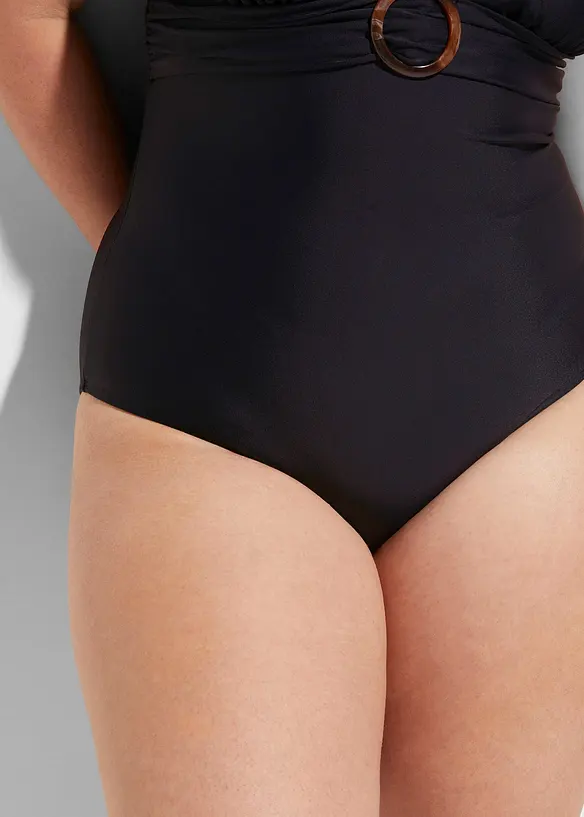 Light Shape-Badeanzug mit V-Ausschnitt, bonprix