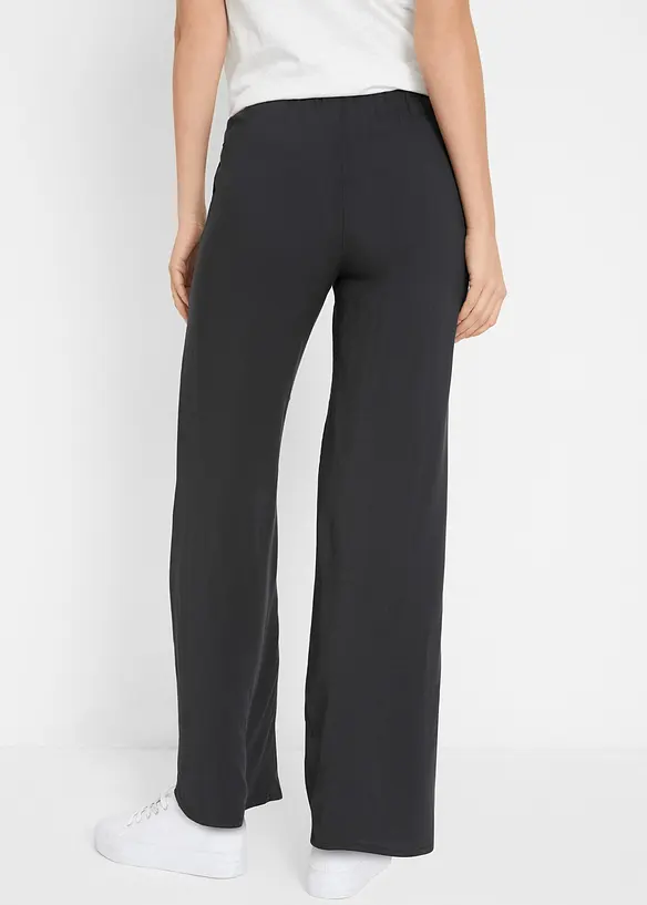 Viskose-Schlupfhose mit Bequembund, bonprix