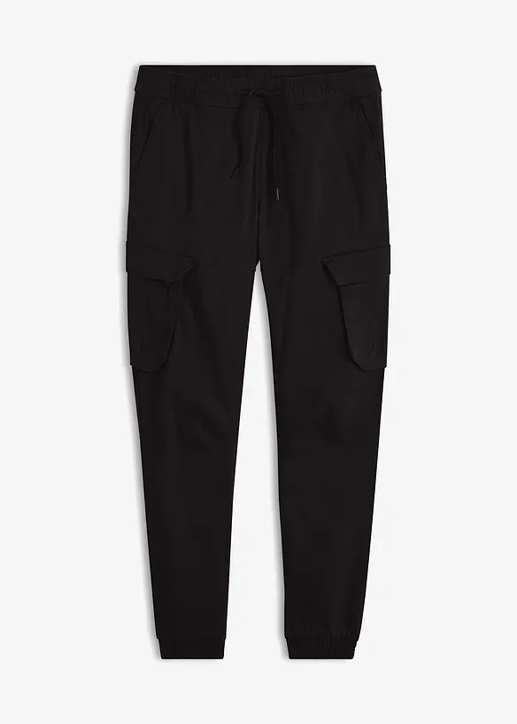 Pantalon jogger cargo droit, Regular, bonprix