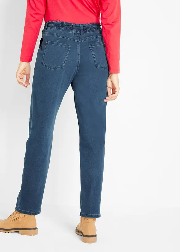 Mom-Jeans Mid Waist, Thermo mit Bequembund, bonprix