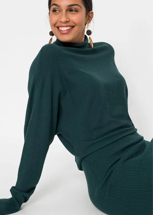 Strickkleid aus Viskose-Mix, bonprix