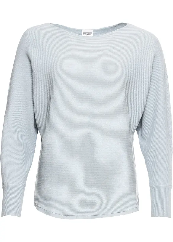 Oversize-Ripp-Pullover, bonprix