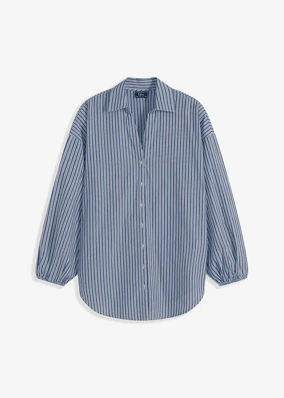 Chemisier oversize 100 % coton, bonprix