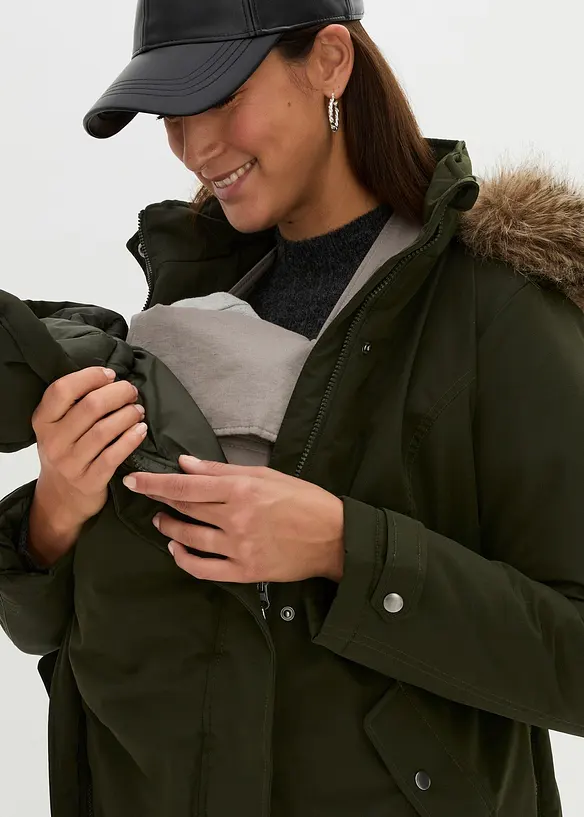 3-in-1 Funktions-Umstandsjacke und Tragejacke, bonprix
