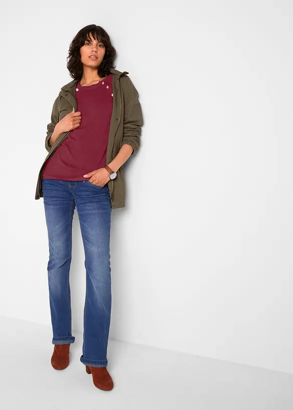 Pull de grossesse et d&rsquo;allaitement en fine maille, bonprix