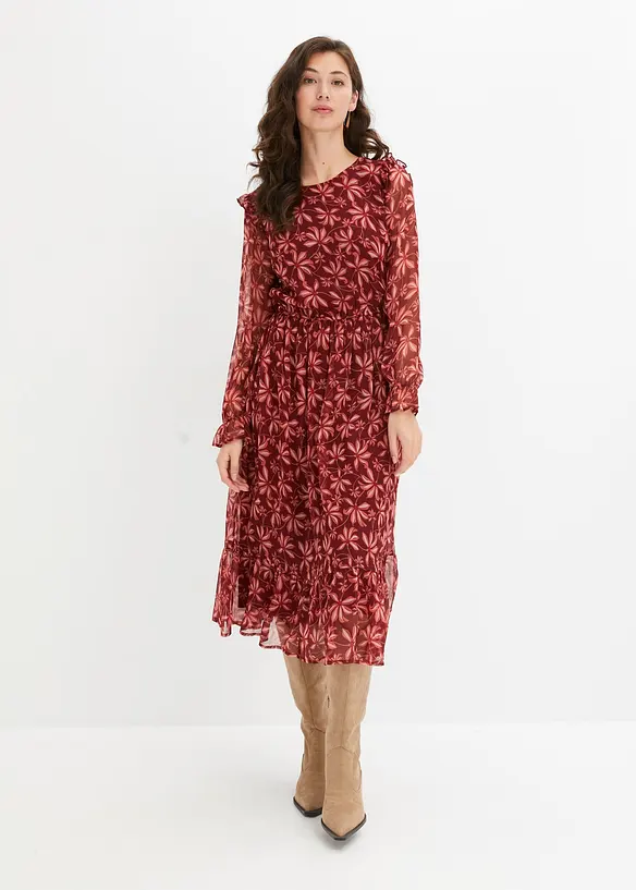 Robe midi, bonprix