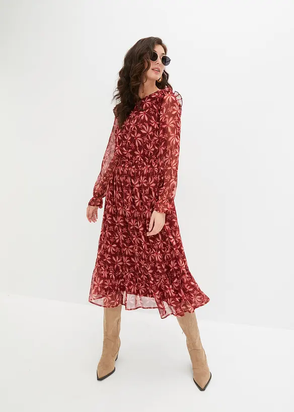 Robe midi, bonprix