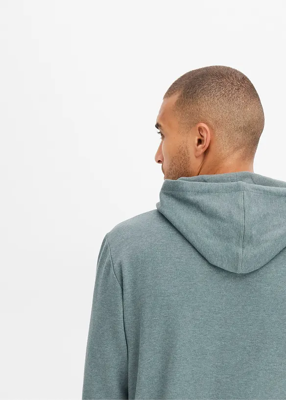 Sweat à capuche en coton majoritaire, bonprix