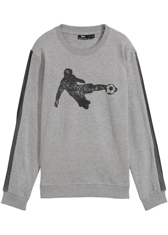 Sweatshirt aus weichem Baumwoll-Mix, bonprix
