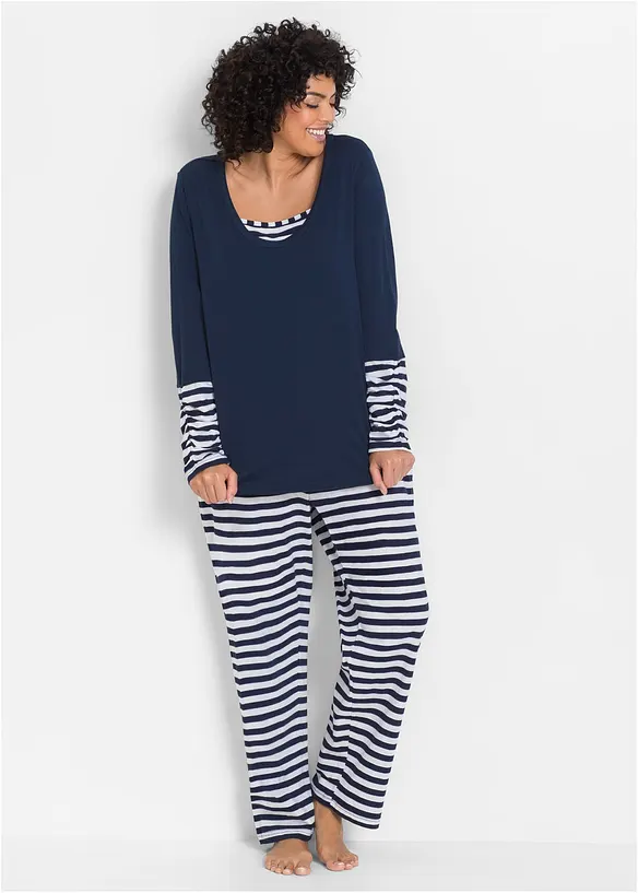 Pyjama 100% coton, bonprix