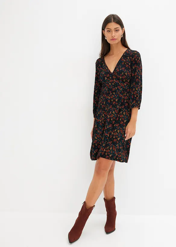 Minikleid aus Viskose-Mix, bonprix