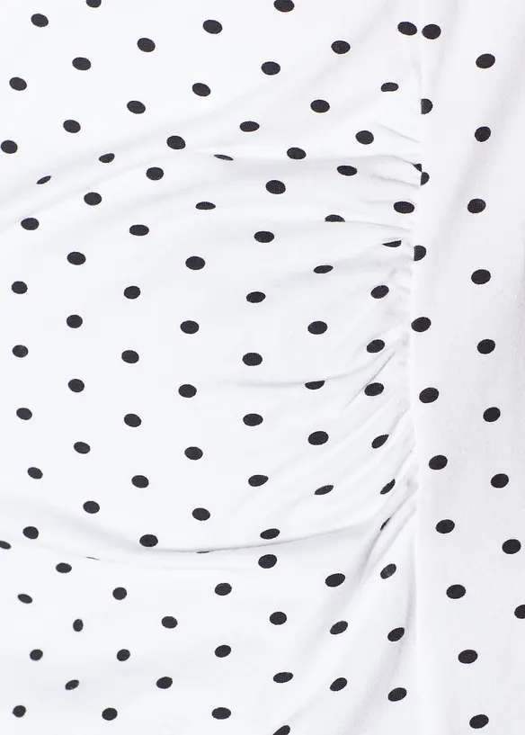 Umstandsshirts aus Bio-Baumwolle (2er-Pack) mit Polka-Dots, bonprix